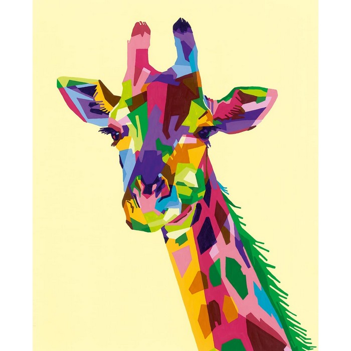 Creart kit pittura per bambini Giraffa