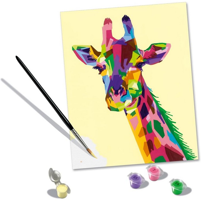 Creart kit pittura per bambini Giraffa