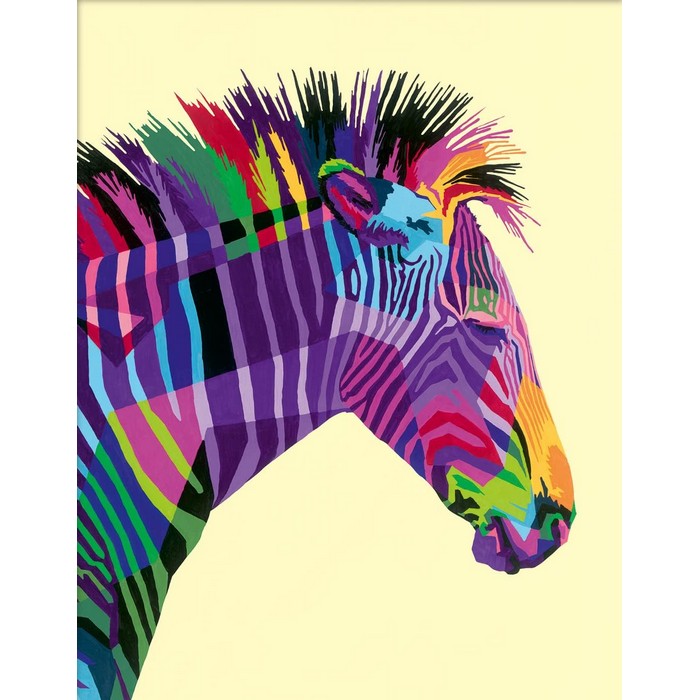 Creart kit pittura per bambini Zebra