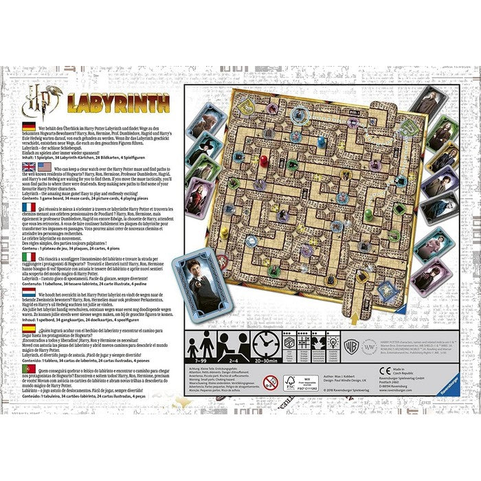 Labirinto di Harry Potter gioco da tavolo