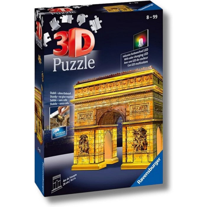 Arco di Trionfo Night Edition Puzzle 3D