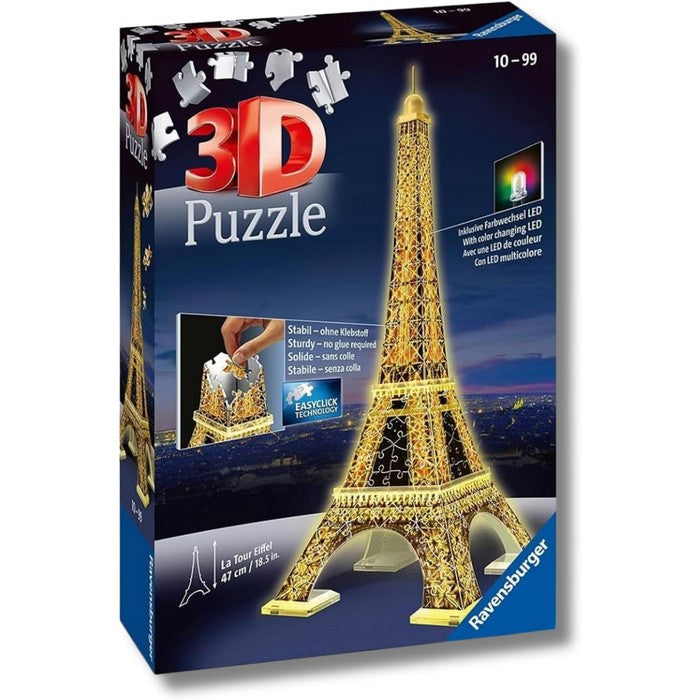 Tour Eiffel Night Edition Puzzle 3D