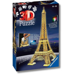 Tour Eiffel Night Edition Puzzle 3D