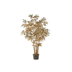 Palma artificiale Rapisg Lush Gold con vaso