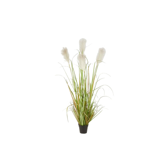 Pianta artificiale di pampas con vaso - EDG - 34259579896024