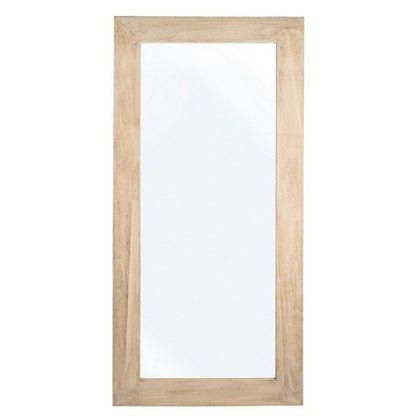 Specchio rettangolare con cornice in legno Tiziano