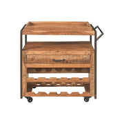 Carrello da cucina in stile industriale