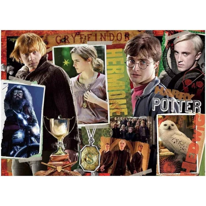 Set 4 Puzzle per bambini 100 pezzi Harry Potter