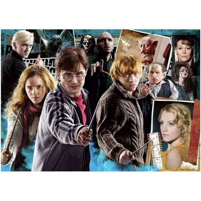 Set 4 Puzzle per bambini 100 pezzi Harry Potter