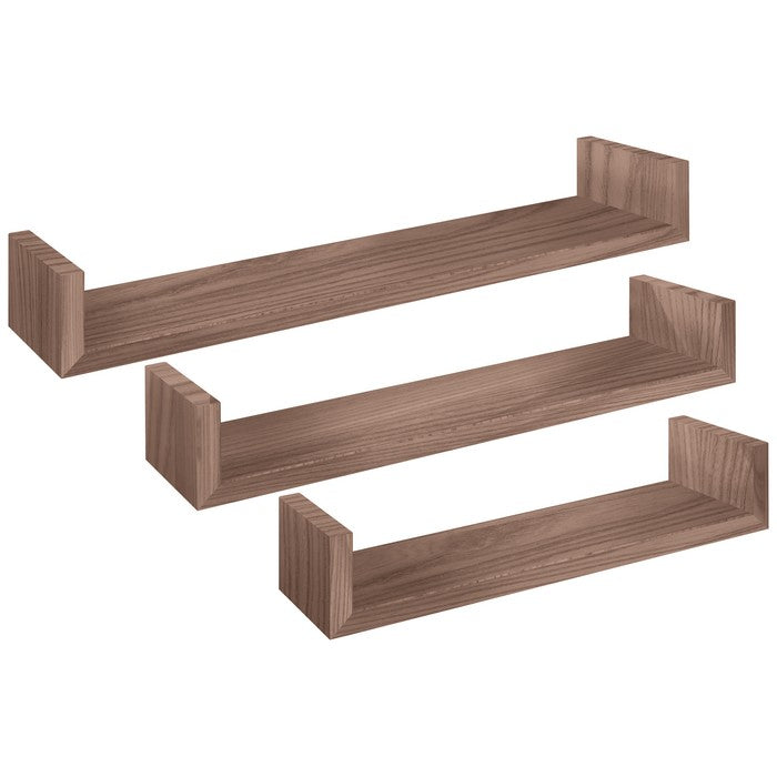 Set 3 mensole in fibra di legno - Calamita - SANITEC - 34278241960152