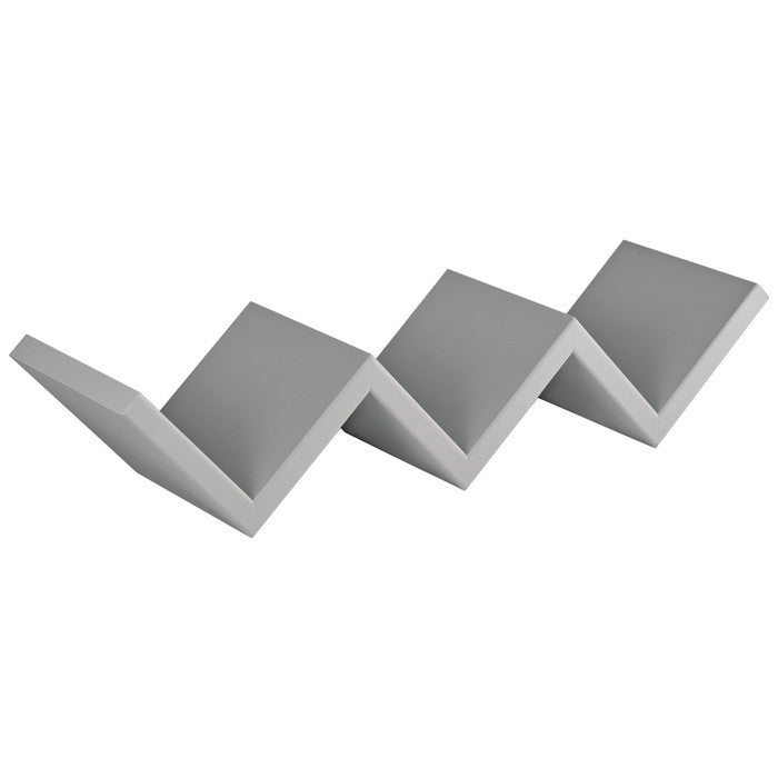 Mensola per libri zig zag in fibra di legno - Saetta - SANITEC - 34278257131736