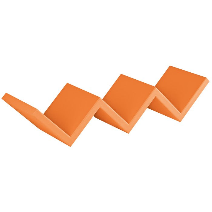 Mensola per libri zig zag in fibra di legno - Saetta - SANITEC - 34268193980632