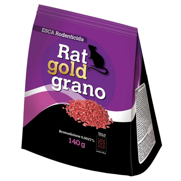 Dodenticida in grano 7x20gr - Rat gold
