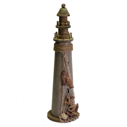 Decorazione faro con ancora 56 cm