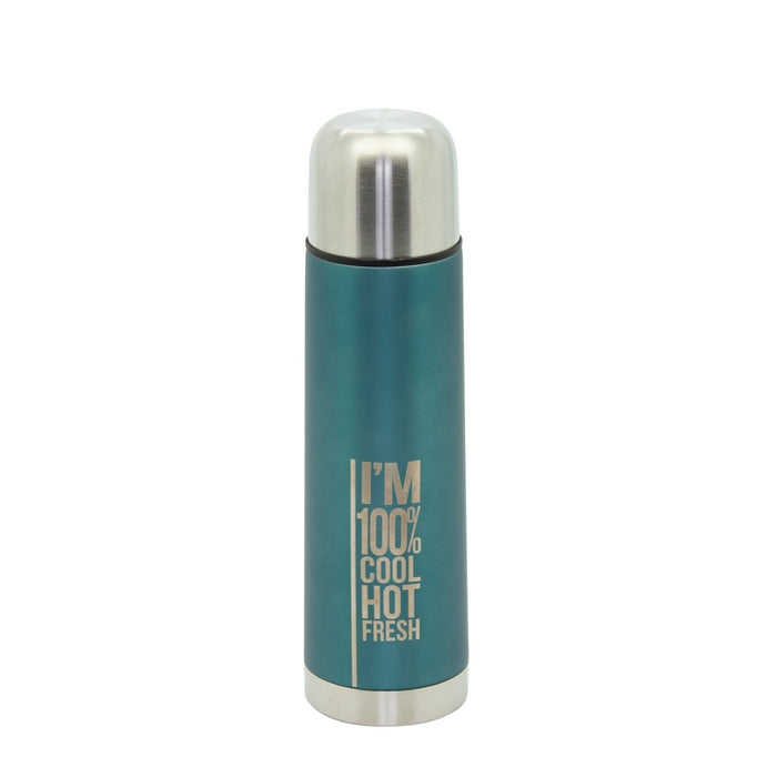 Thermos 0,75 litri in acciaio ottanio