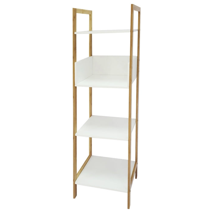 Scaffale 4 ripiani Ellie in bamboo - CASA COLLECTION - 34278357401816