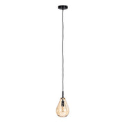 Lampadario vintage Reflect ambra 1 luce