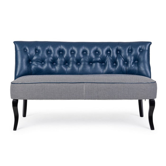 Divano vintage con schienale in similpelle - Batilda - BIZZOTTO - 34278527041752