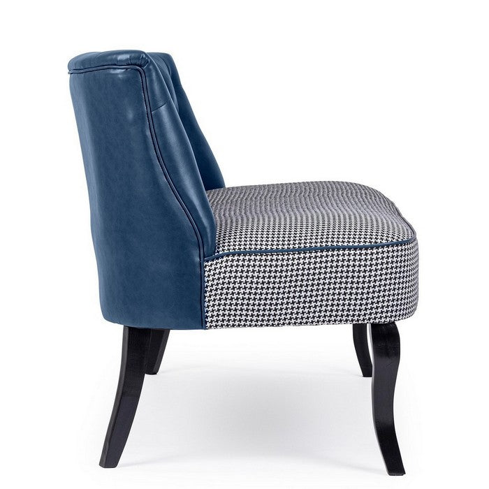 Divano vintage con schienale in similpelle - Batilda - BIZZOTTO - 34280136573144