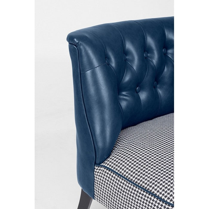 Divano vintage con schienale in similpelle - Batilda - BIZZOTTO - 34268490432728