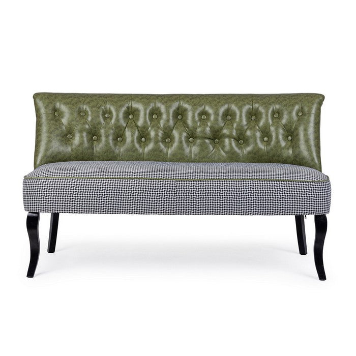 Divano vintage con schienale in similpelle - Batilda - BIZZOTTO - 34268491546840