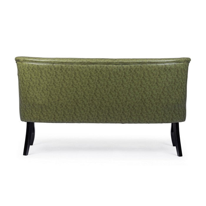 Divano vintage con schienale in similpelle - Batilda - BIZZOTTO - 34268492234968