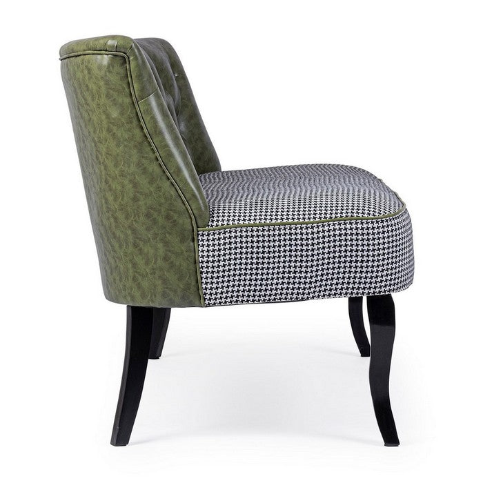 Divano vintage con schienale in similpelle - Batilda - BIZZOTTO - 34268492857560