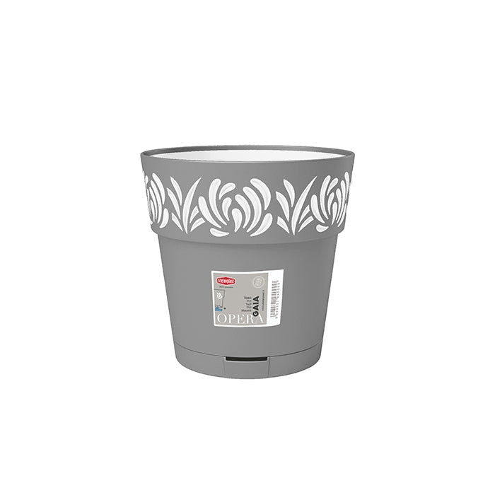 Vaso da giardino Opera 25 cm - STEFANPLAST - 34271435161816