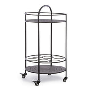 Carrello con porta bottiglie da giardino - Burton
