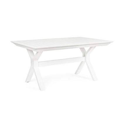 Tavolo da giardino allungabile in alluminio 180-240x100 cm - Kenyon