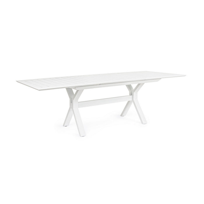 Tavolo da giardino allungabile in alluminio 180-240x100 cm - Kenyon - BIZZOTTO - 34321068916952