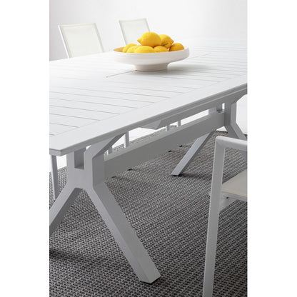 Tavolo da giardino allungabile in alluminio 180-240x100 cm - Kenyon