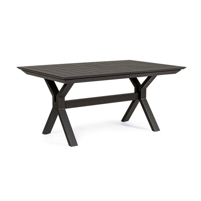 Tavolo da giardino allungabile in alluminio 180-240x100 cm - Kenyon - BIZZOTTO - 34271543853272