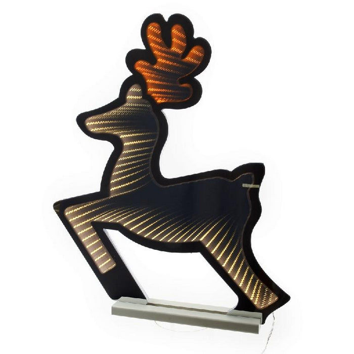 Renna natalizia con luce 60 cm - Infinity