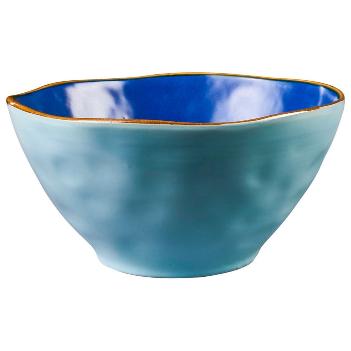 Mediterraneo - insalatiera piccola colorata in gres - NOVITA' HOME - 34276313202904