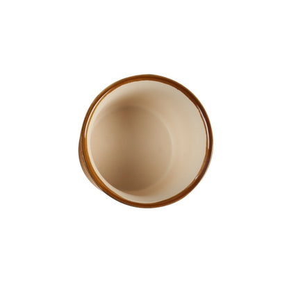 Mediterraneo - coppetta gelato colorata in gres