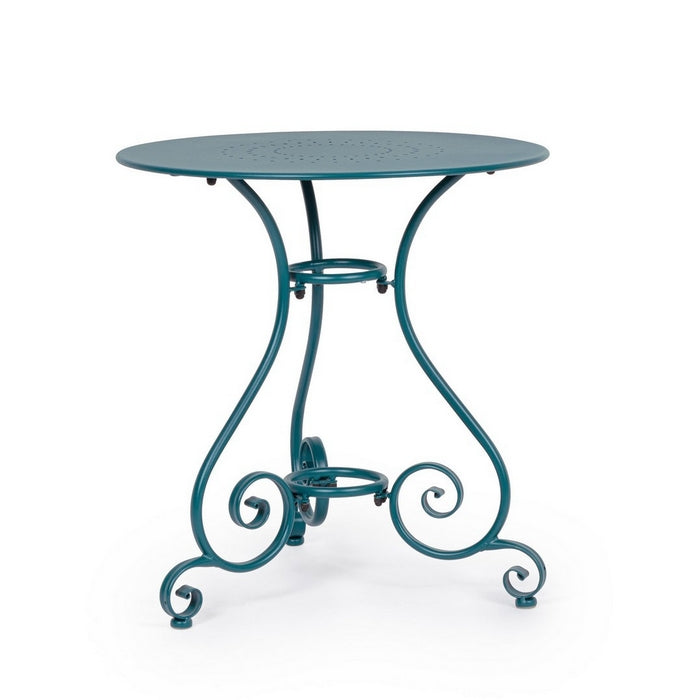 Tavolo rotondo da giardino in metallo 70 cm - Etienne