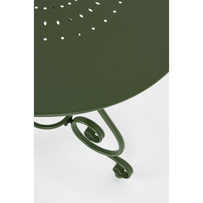 Tavolo rotondo da giardino in metallo 70 cm - Etienne