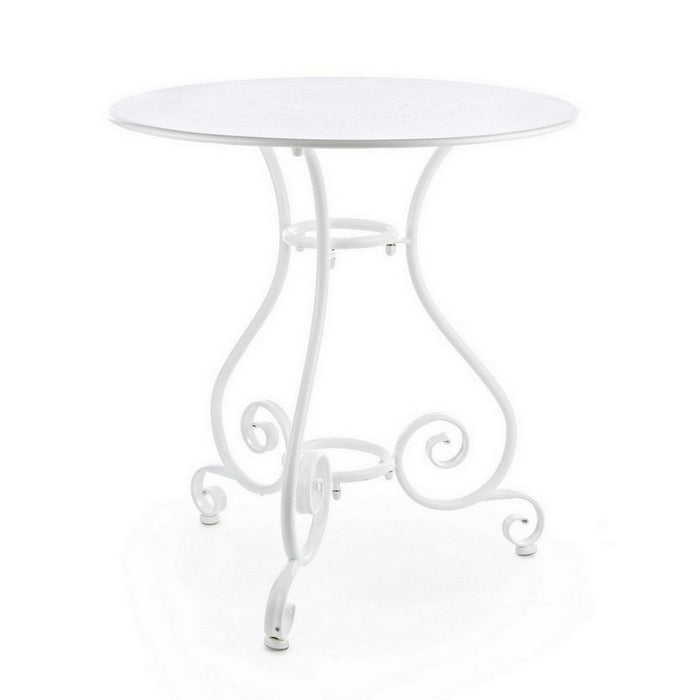 Tavolo rotondo da giardino in metallo 70 cm - Etienne