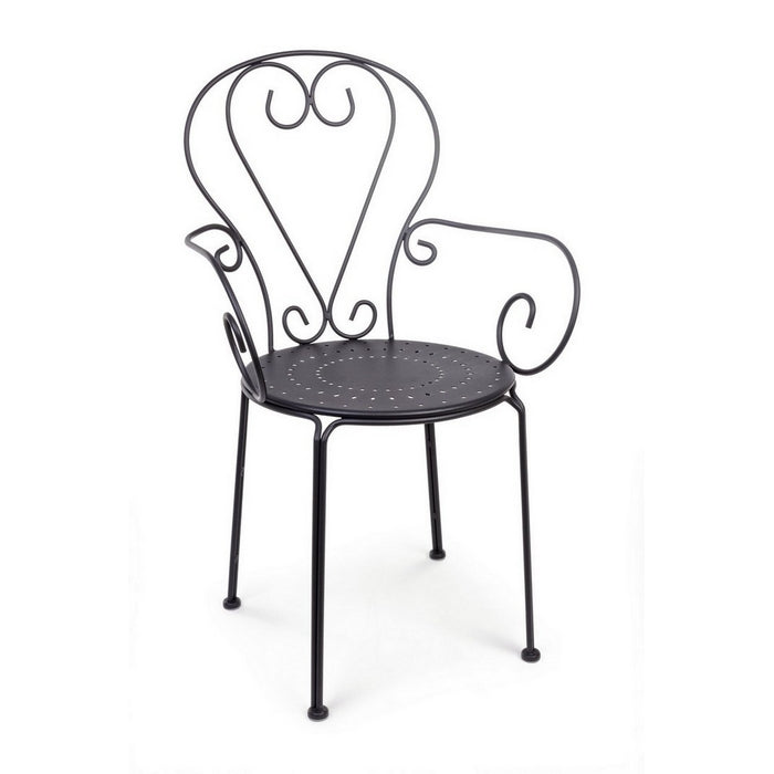 Sedia in metallo da giardino con braccioli - Etienne - BIZZOTTO - 34271632982232