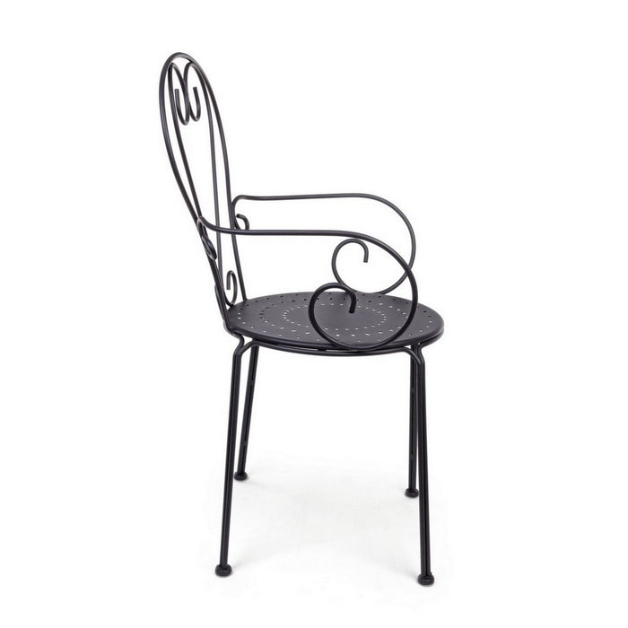 Sedia in metallo da giardino con braccioli - Etienne - BIZZOTTO - 34271634358488