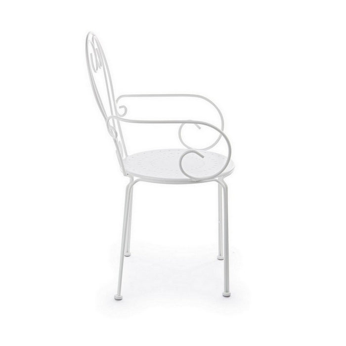 Sedia in metallo da giardino con braccioli - Etienne - BIZZOTTO - 34271636291800