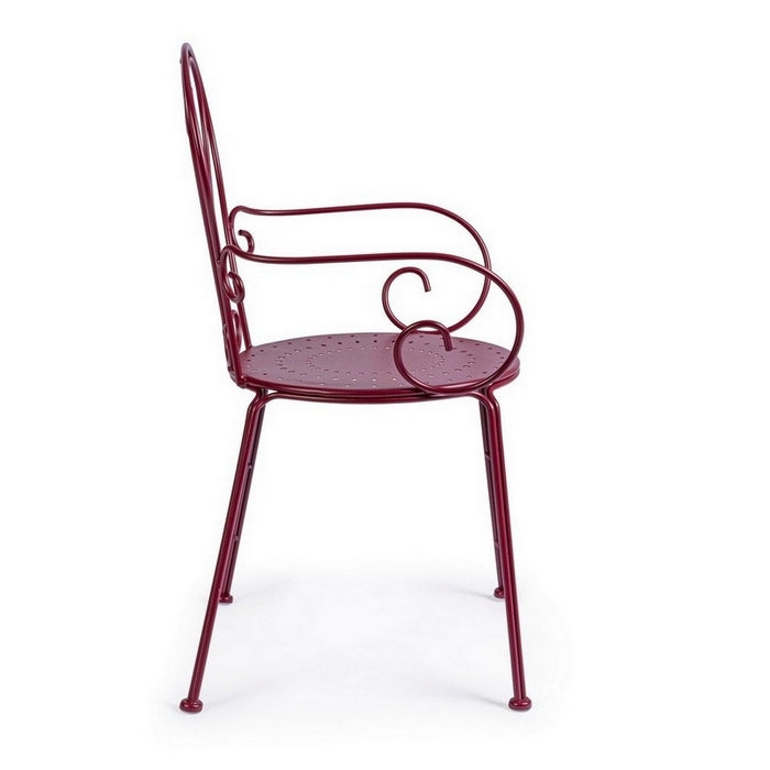 Sedia in metallo da giardino con braccioli - Etienne - BIZZOTTO - 34271643369688