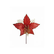 Fiore decorazione natalizia rosa