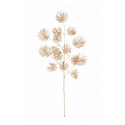 Ramoscello natalizio con foglie 85 cm