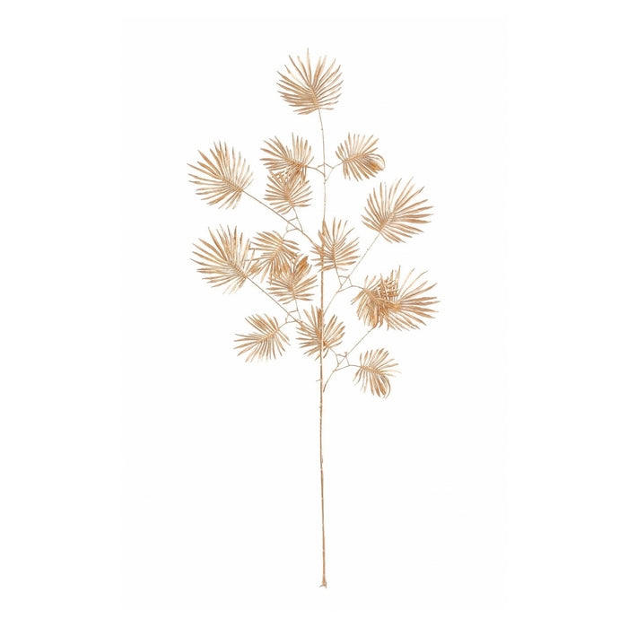 Ramoscello natalizio con foglie 85 cm