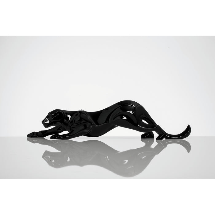 Scultura la pantera nera - AMBIENTI GLAMOUR - 34278701007064