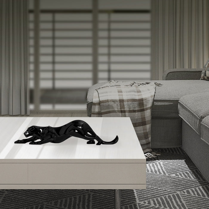 Scultura la pantera nera - AMBIENTI GLAMOUR - 34278701203672
