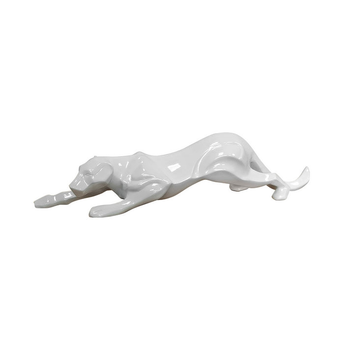 Scultura la pantera bianca - AMBIENTI GLAMOUR - 34278706610392