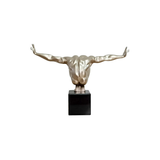 Scultura golden Boy - AMBIENTI GLAMOUR - 34264461934808